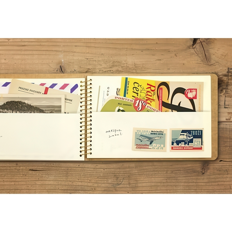 Notesbog med lommer, B6, Traveler's Company