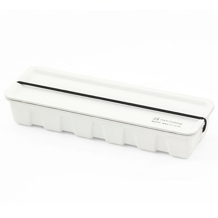 Æske af genbrugspapir, MIDORI PULP PEN STORAGE, hvid