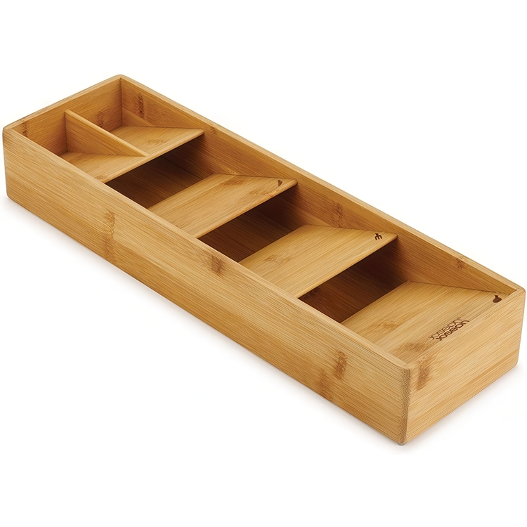 Smal bestikbakke i bambus 5 rum, Joseph Joseph