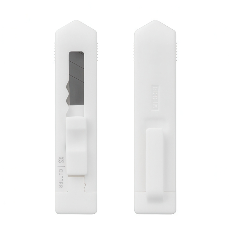 Hobbykniv i miniformat, MIDORI CUTTER XS, hvid