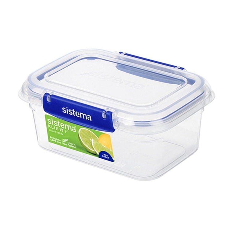 Madkasse i plast 1L, Sistema