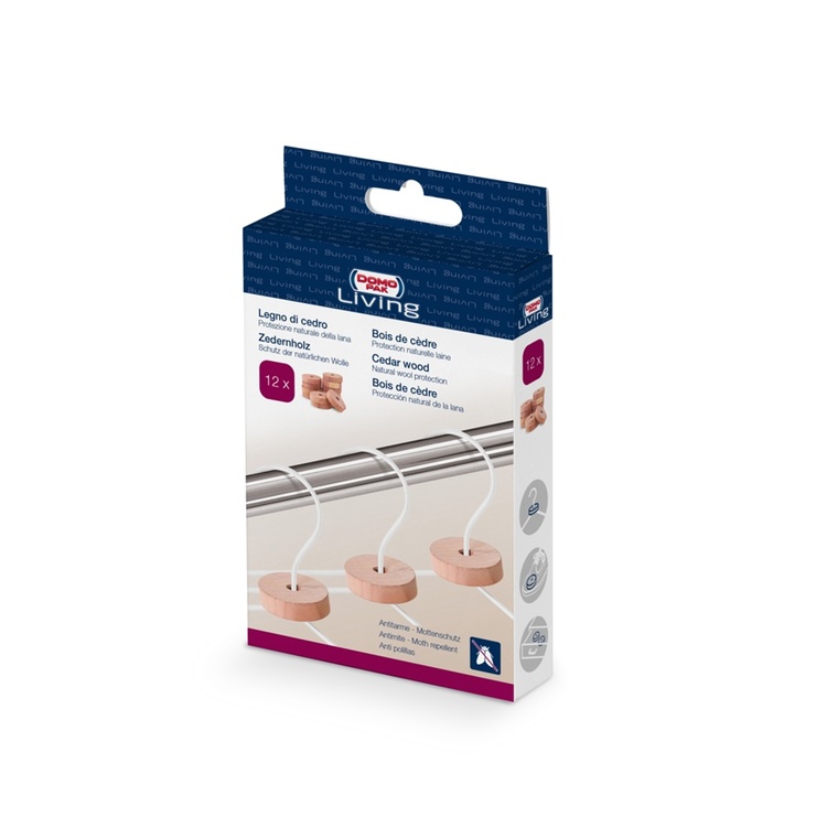 Cedertræringe til bøjle 12-pak
