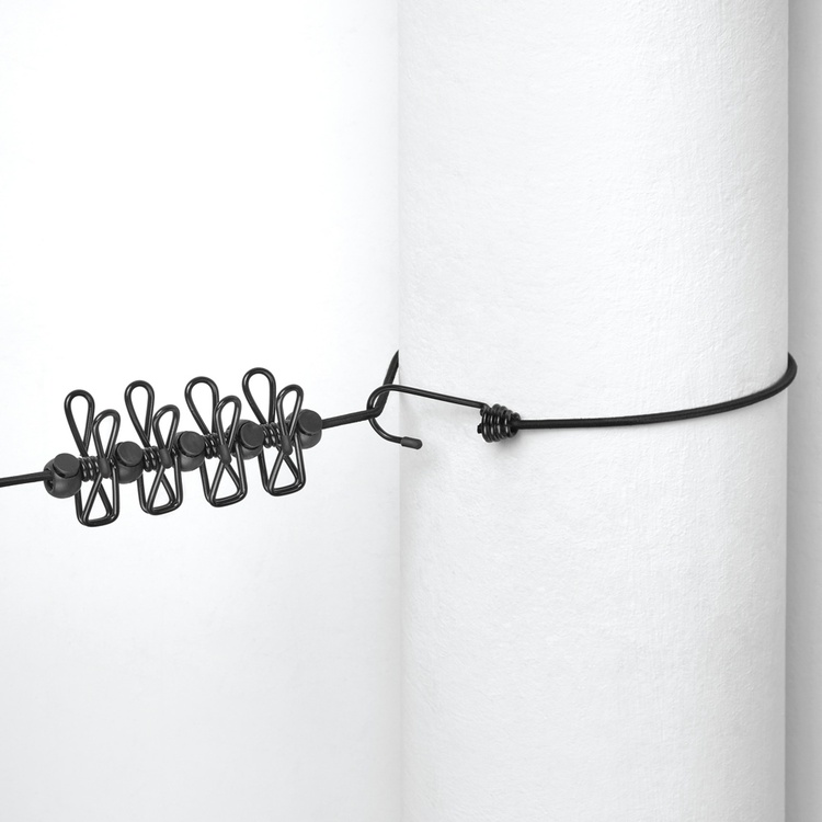 Elastisk tøjsnor med klemmer