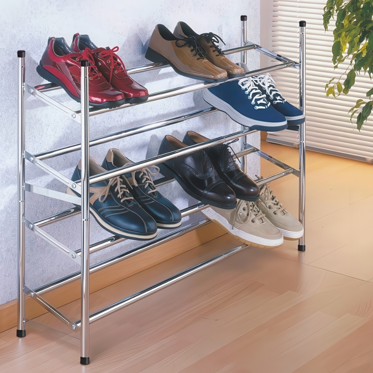Udtrækkelig skohylde, 62-119 cm