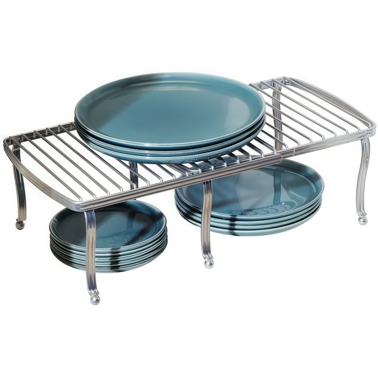 Udtrækkelig indsatshylde i metal, 32-58 cm