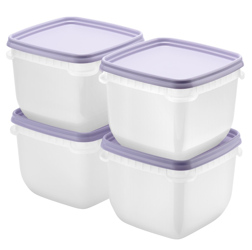 Fryseboks 0,75L 4-pak, SmartStore, Lilla view 2