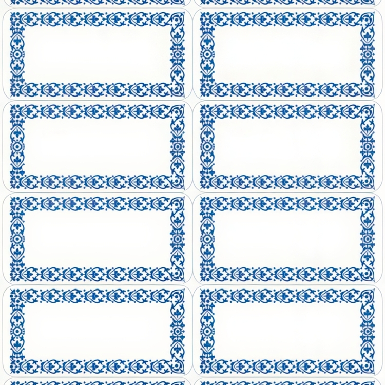 Små krukeetiketter 48-pak