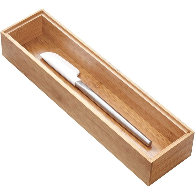 Skuffeindsats i bambus, 30,5x7,6 cm