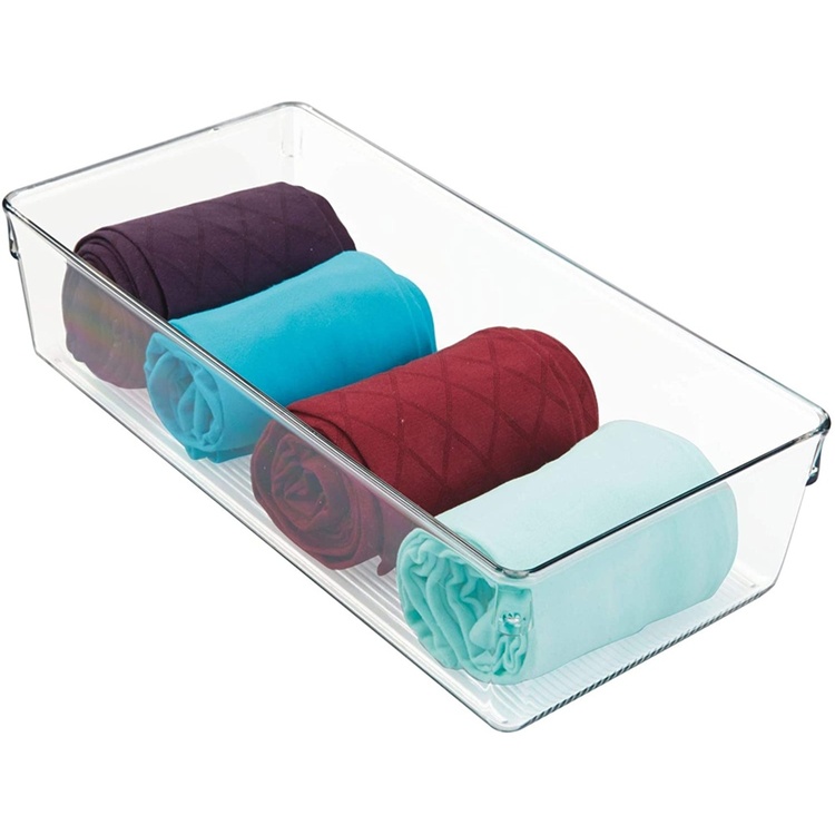 Indsatsboks i plast, 30,5x15,2 cm, iDesign