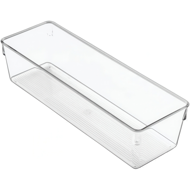 Indsatsboks i plast, 30,5x10,2 cm, iDesign