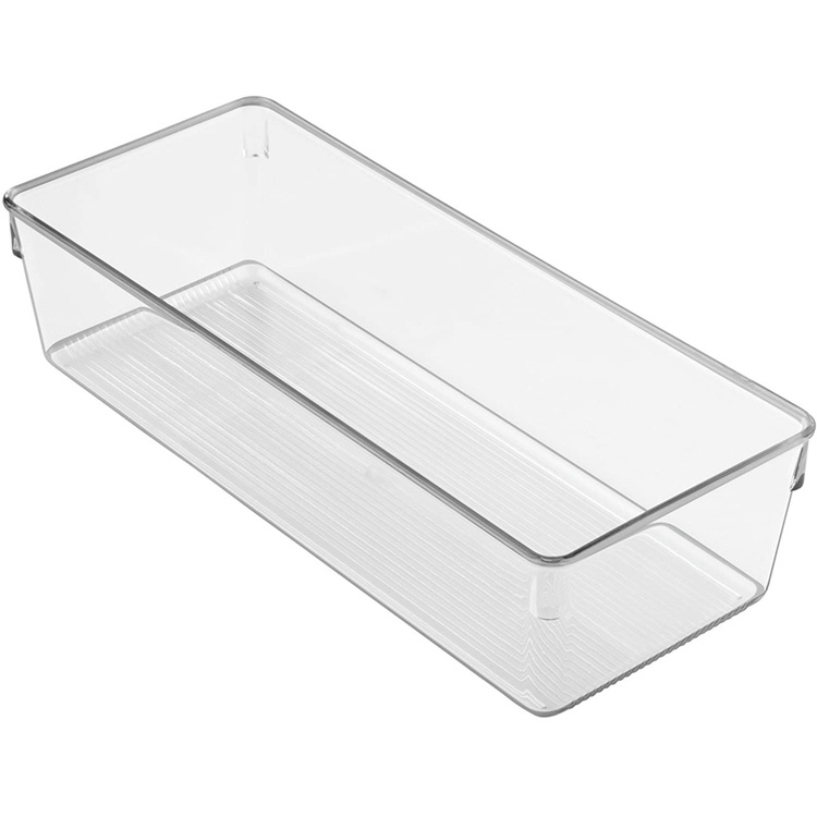 Indsatsboks i plast, 30,5x12,7 cm, iDesign