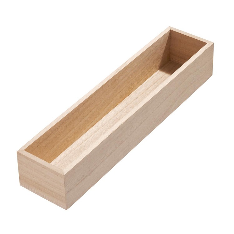 Skuffeindsats i træ, 38x8,6 cm, iDesign
