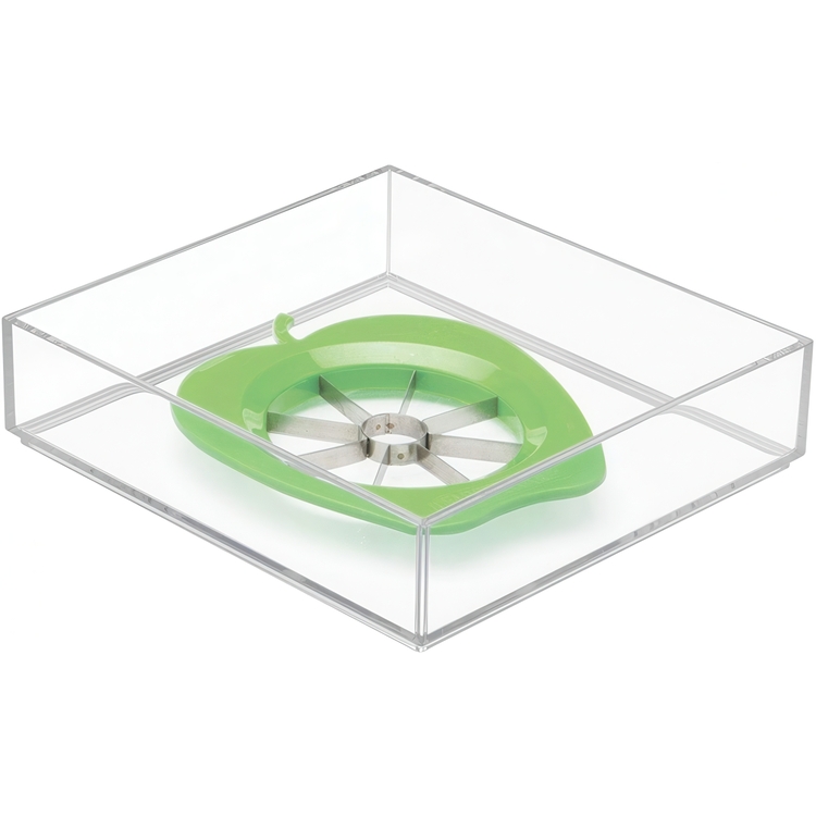 Kvadratisk skuffeindsats, 20,3x20,3 cm, Clarity