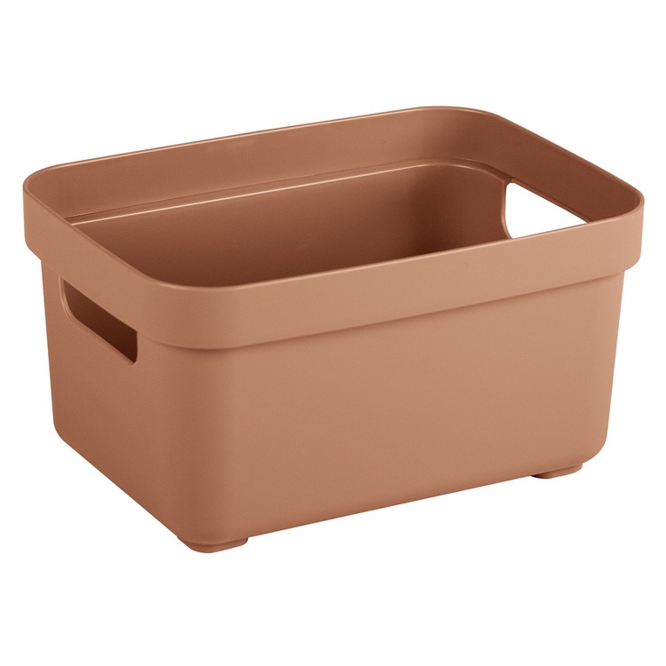 Åben opbevaringskasse 2,5L, Terrakotta