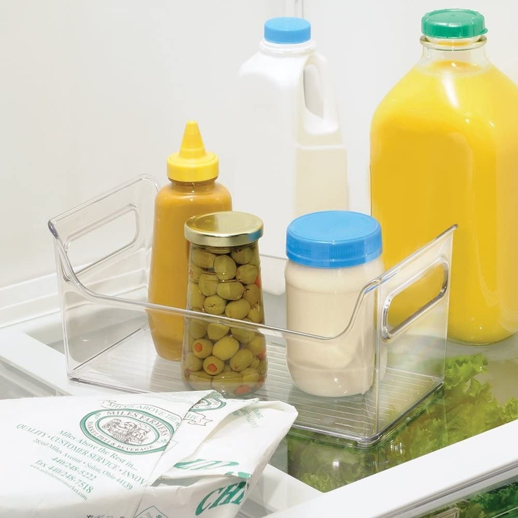 Opbevaringskasse i plast med håndtag