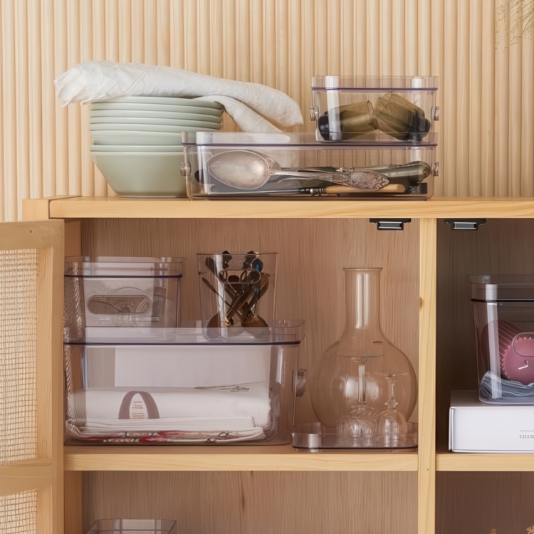 Lang og smal åben opbevaringskasse 1,3L, SmartStore