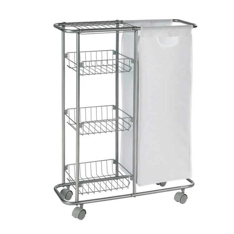 Vasketrolley med vaskepose