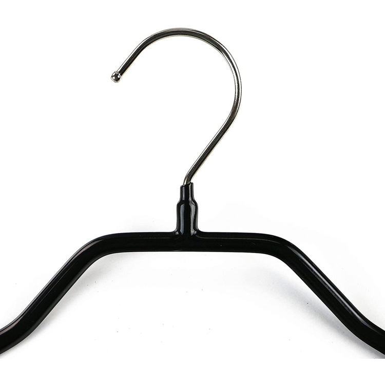 Skridsikker bøjle, 45 cm, sort
