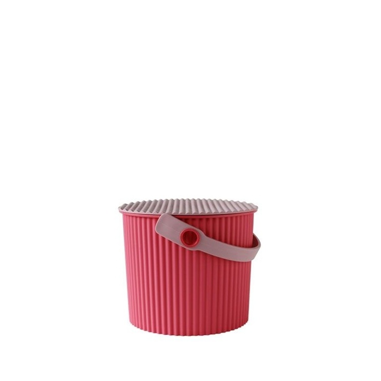 Spand med låg 4L, Omnioutil, Cerise/Pink