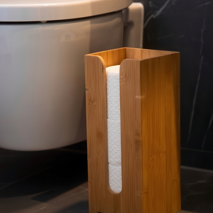 Toiletpapirholder i bambus