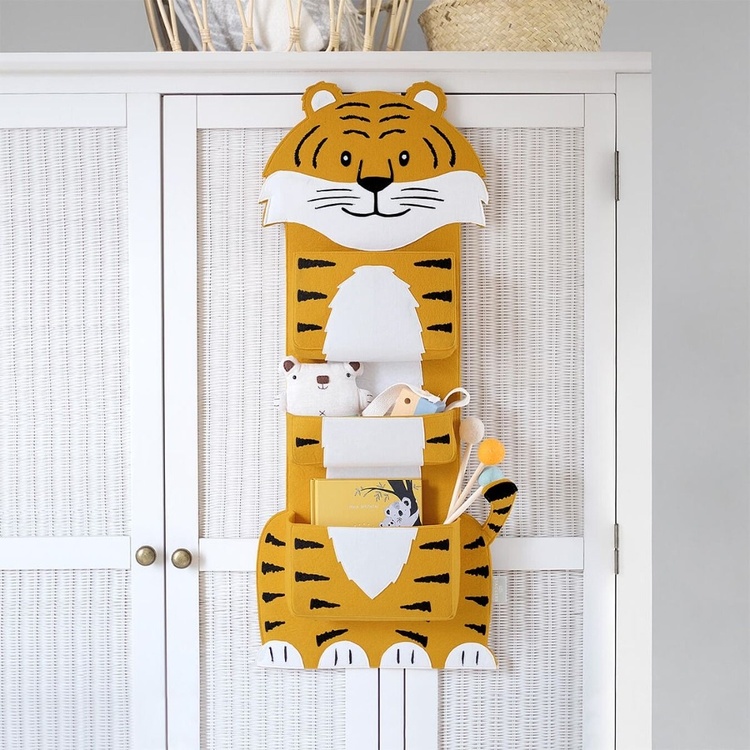 Hængende opbevaringslommer, Tiger