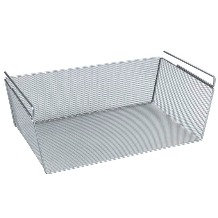 Hængende ekstra hylde i metal, 49x28x18 cm
