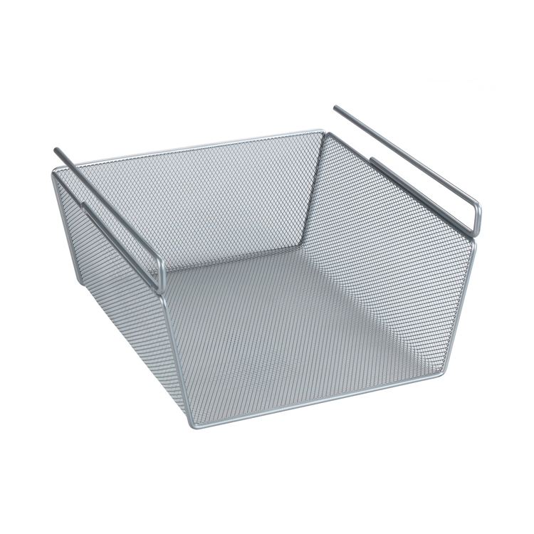 Hængende ekstra hylde i metal, 27,5x28x15 cm