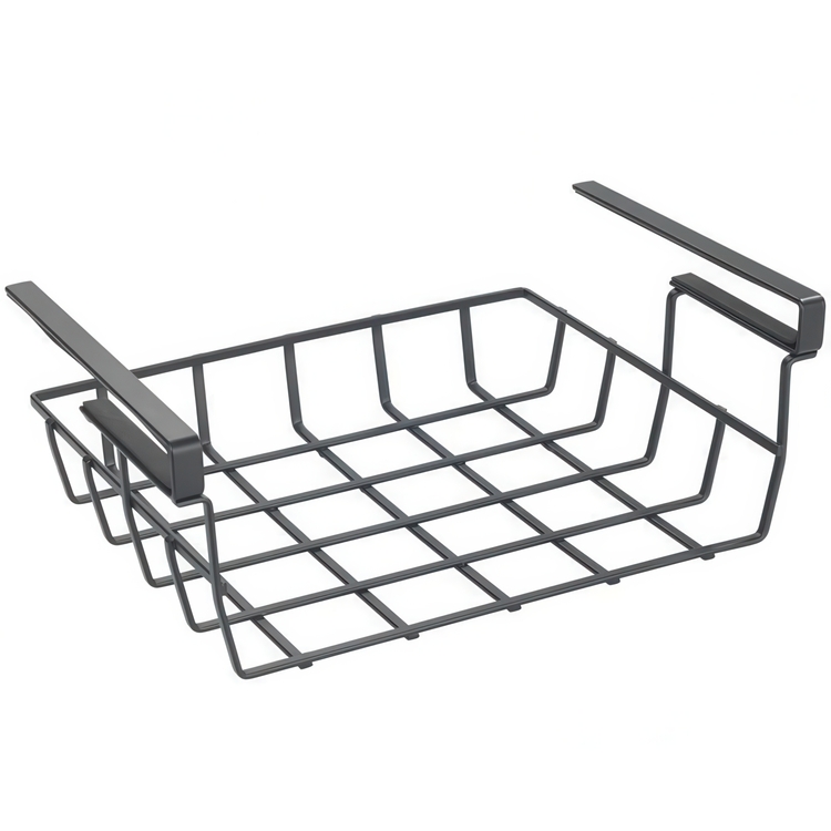 Hængekurv i metal, 34x25x13 cm
