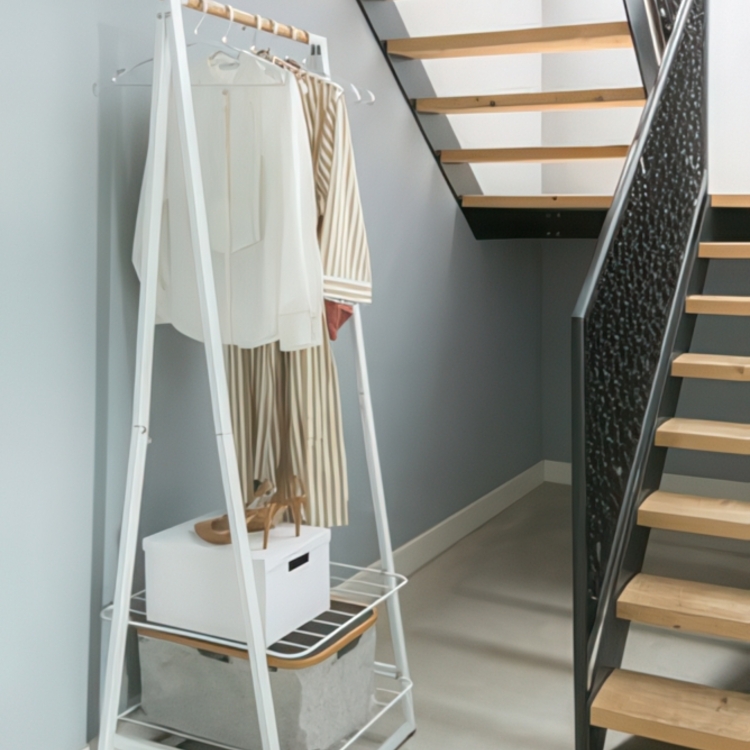 Small tøjstativ med hylder, Brabantia