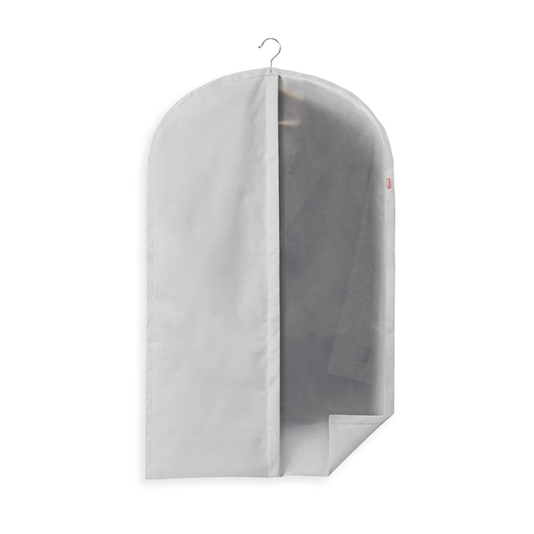 Beklædningspose, 100 cm, Rayen Premium, lysegrå