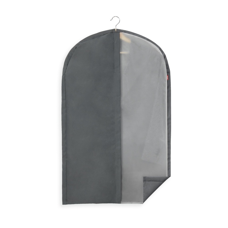 Tøjpose, 100 cm, Rayen premium, Mørkegrå