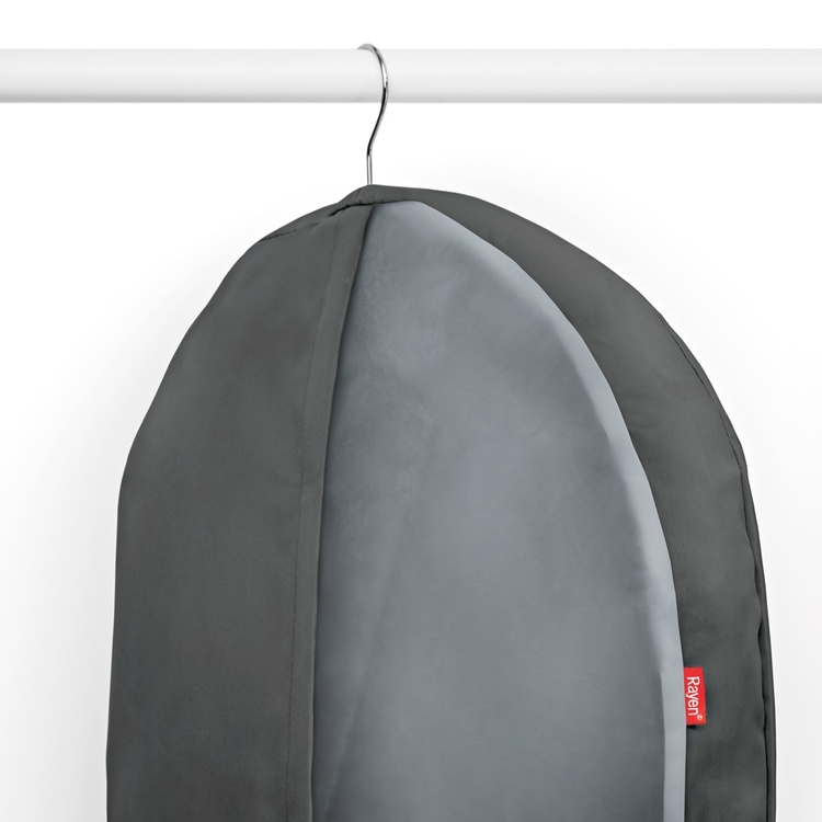 Tøjpose, 100 cm, Rayen premium, Mørkegrå