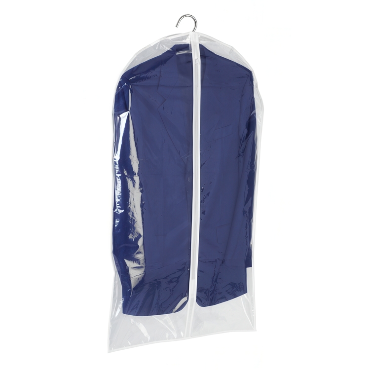 Transparent tøjpose, 100 cm