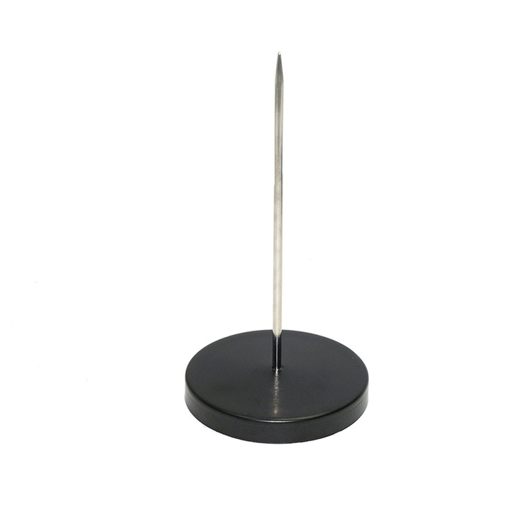 Kvitteringsspyd, CLASSIC, Ø 7 x H 5 cm, sort