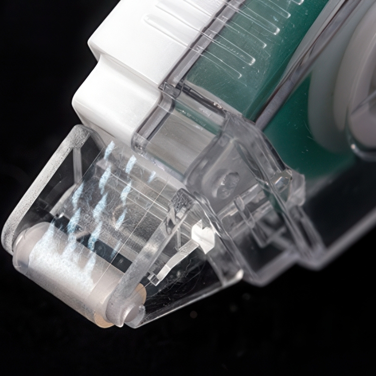 Limroller i miniformat, MIDORI XS, 5 mm x 8 m, Hvid