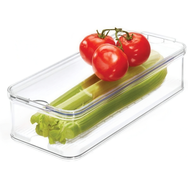 Opbevaringsboks til køleskab, 40x16,5 cm, iDesign