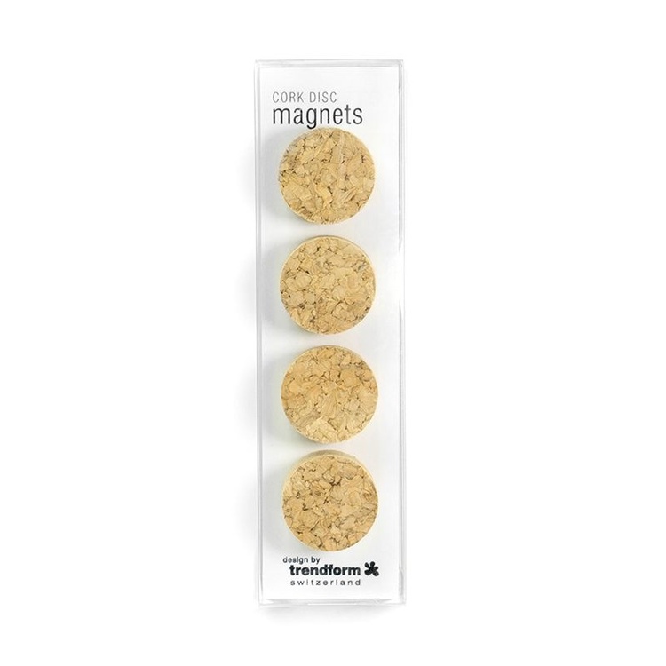 Magnet i kork 4-pak