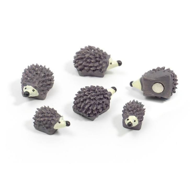 Magnetfigurer 6-pak, pindsvin