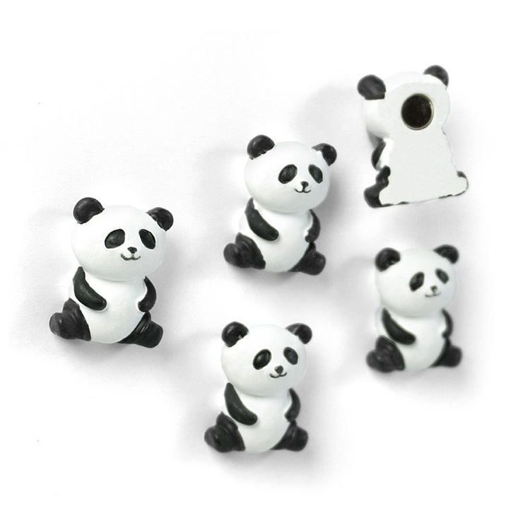 Magnetfigur 5-pak, Panda