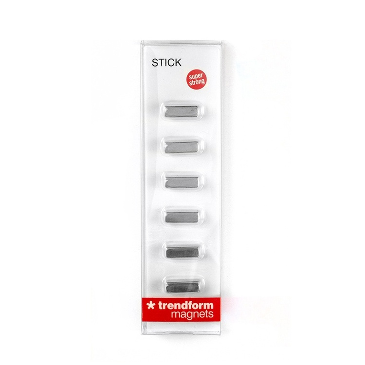 Rektangulær minimagnet 6-pak