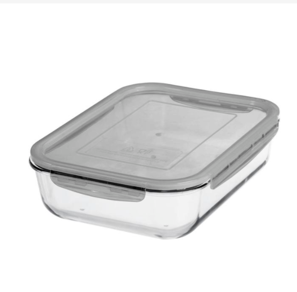 Stor madkasse i glas 2,7L, SmartStore
