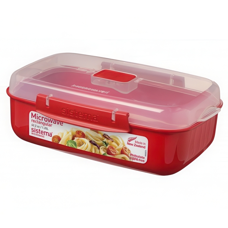 Madkasse med dampventil 1,25L, Sistema