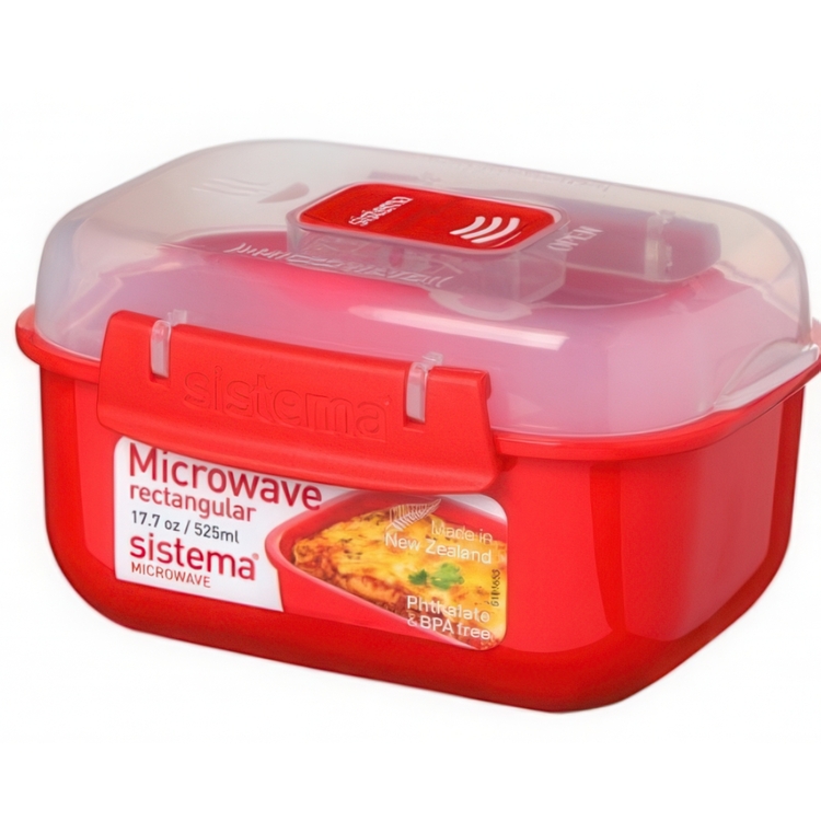 Madkasse med dampventil 0,525L, Sistema