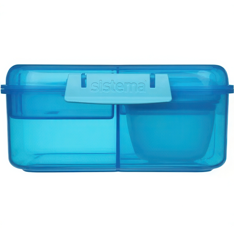 Bentoboks med 5 rum og beholder 1,25 L, Sistema