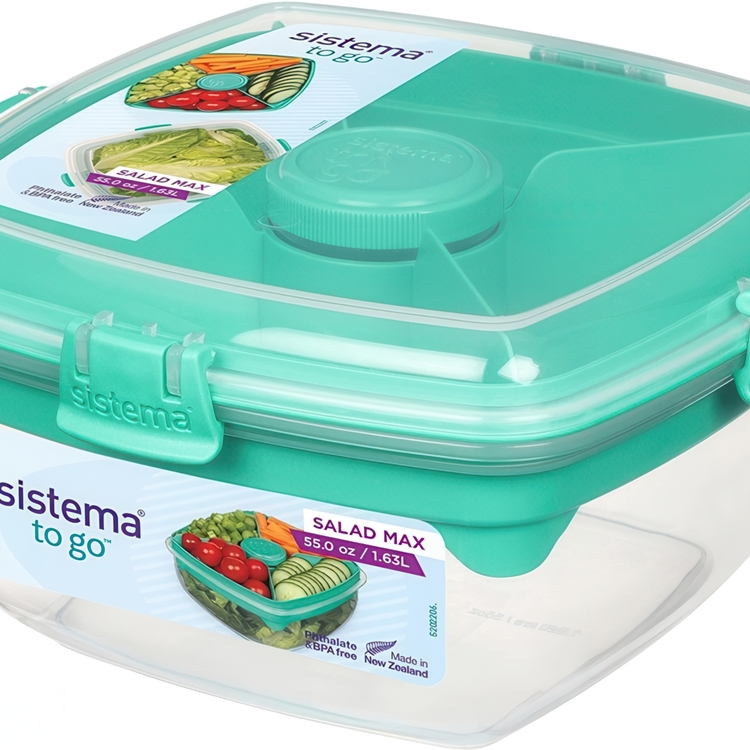 Madkasse til salat 1,63L, Sistema