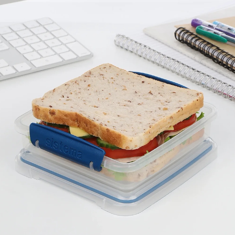 Sandwichboks 0,45L, Sistema