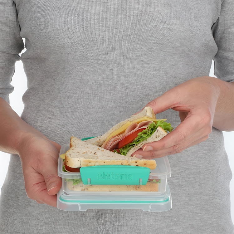 Sandwichboks 0,45L, Sistema