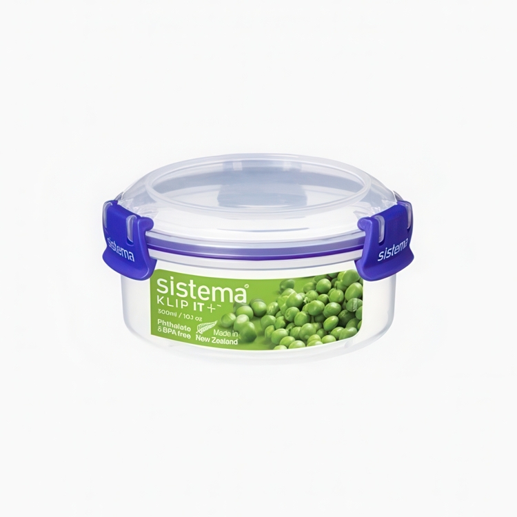 Rund madkasse mini 0,3 L, Sistema