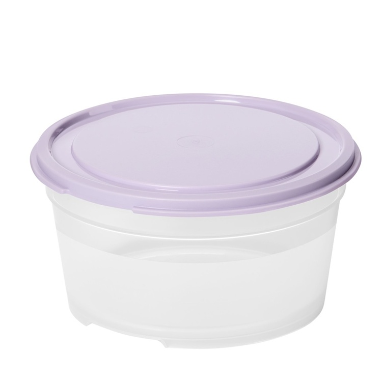 Lille rund madkasse 0,45L, SmartStore, Lilla