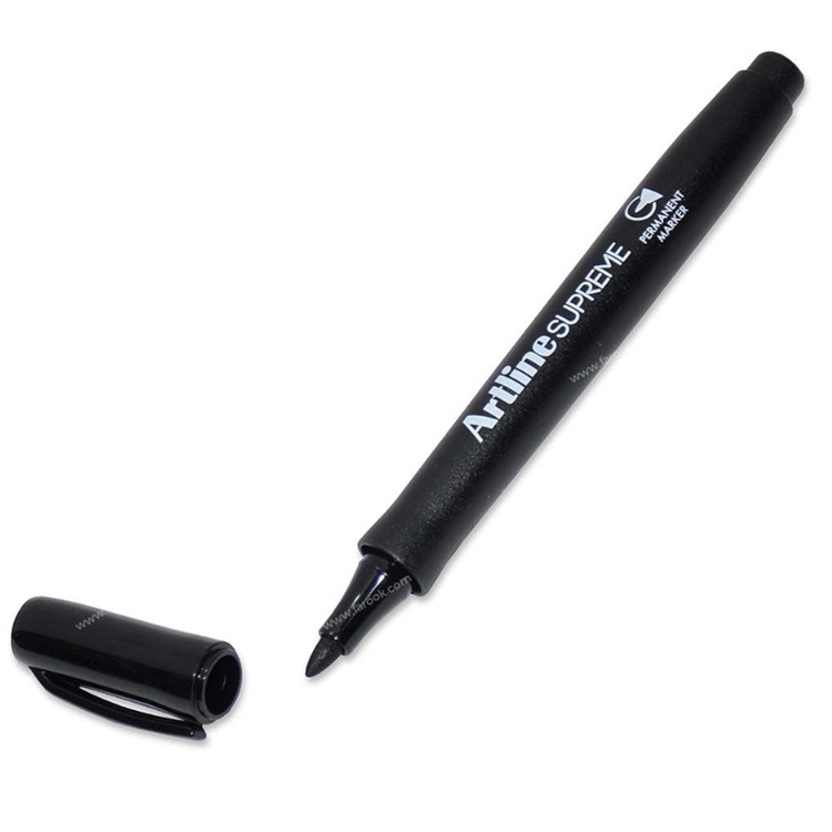 Marker 1 mm, Artline, Sort